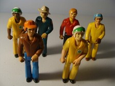 1974 FISHER PRICE AVENTURE PEOPLE LOT OF 6