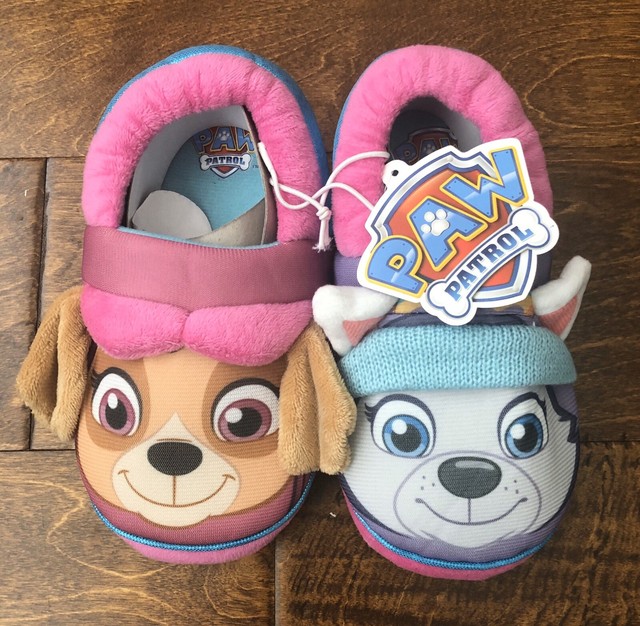 nickelodeon paw patrol slippers