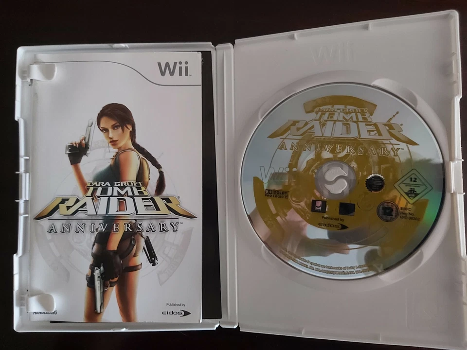 TOMB RAIDER ANNIVERSARY CON LARA CROFT PARA LA NINTENDO Wii USADO EN BUEN ESTADO, foto 3 de 4