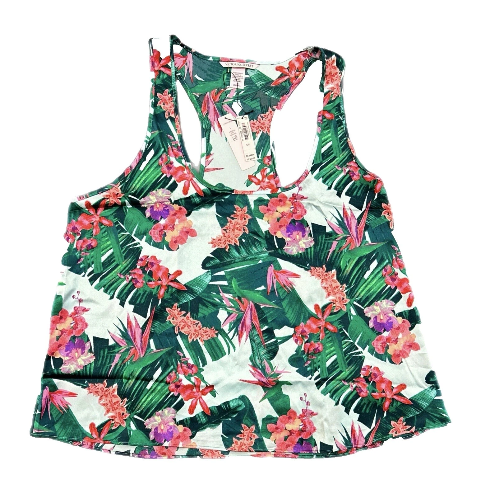 Por Victoria's Secret Camisetas sin mangas floral de Poliéster para Mujer