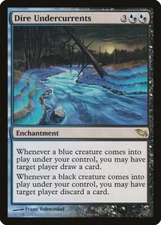 1x - Dire Undercurrents - #159 - Shadowmoor - NM MTG