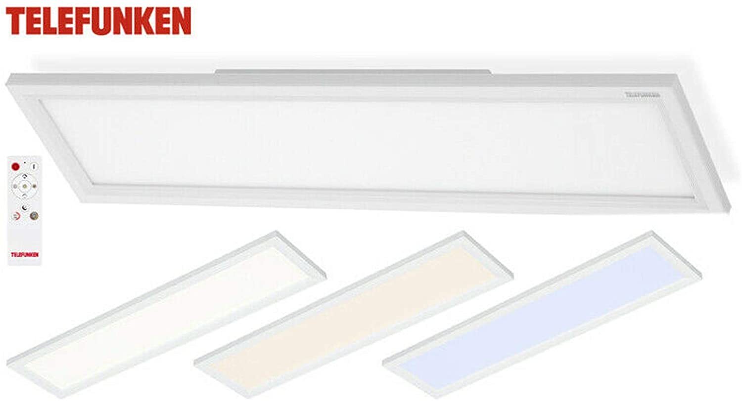Plafoneira LED Telefunken 18W - 1800lm con Controllo Remoto Slim