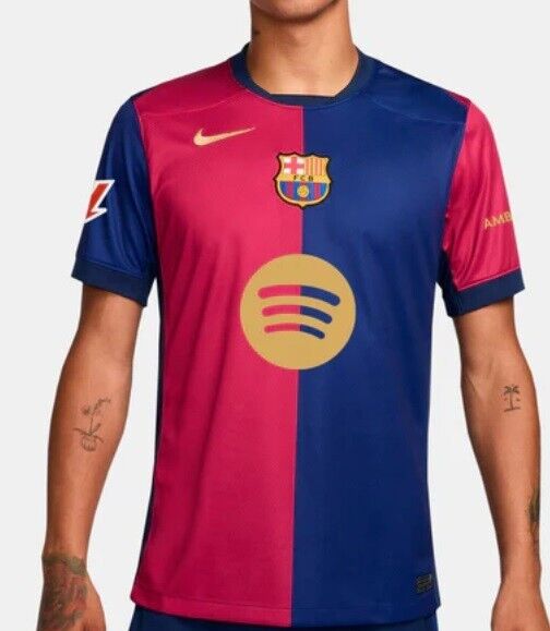 NIKE STADIUM FC BARCELONA JERSEY 2025 DRI-FIT LIGA PATCH | eBay NIKE STADIUM FC BARCELONA JERSEY 2025 DRI-FIT LIGA PATCH | eBay