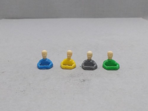 FOUR (4) Drivers for H.O. Scale Tjet Thunderjet DASH Hot Rods #DASH-0525