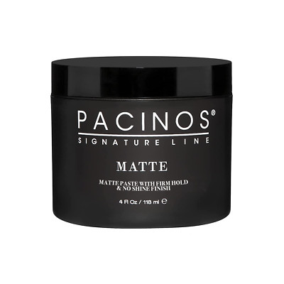 Pasta Para El Cabello Mate: Fijacion Firme, Sin Brillo, Cera Para Esculpir Y...