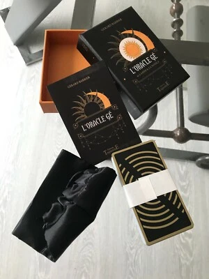 ESOTERIQUE Coffret de L'Oracle Gé de gérard barbier 61 lames livret neuf