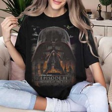 Retro 90'S Starwars 20Th Anniversary, Revenge Of The Sith Shirt, Darth Vader Tee