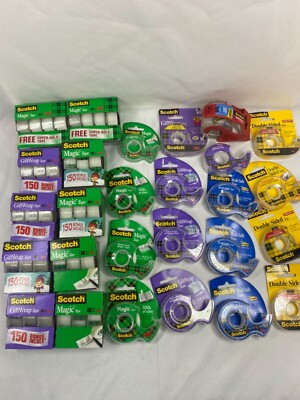 3M Scotch Tape Dispenser Magic YOU CHOOSE Buy More & Save + Combined Shipping 