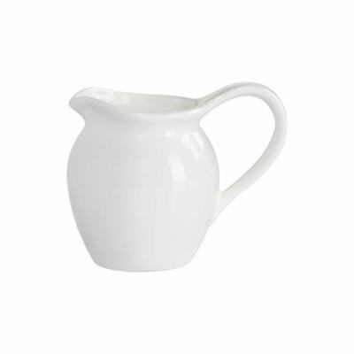 Maxwell & Williams Kitchen Krug Milchkrug Milchkännchen Porzellan Weiß 110 ml