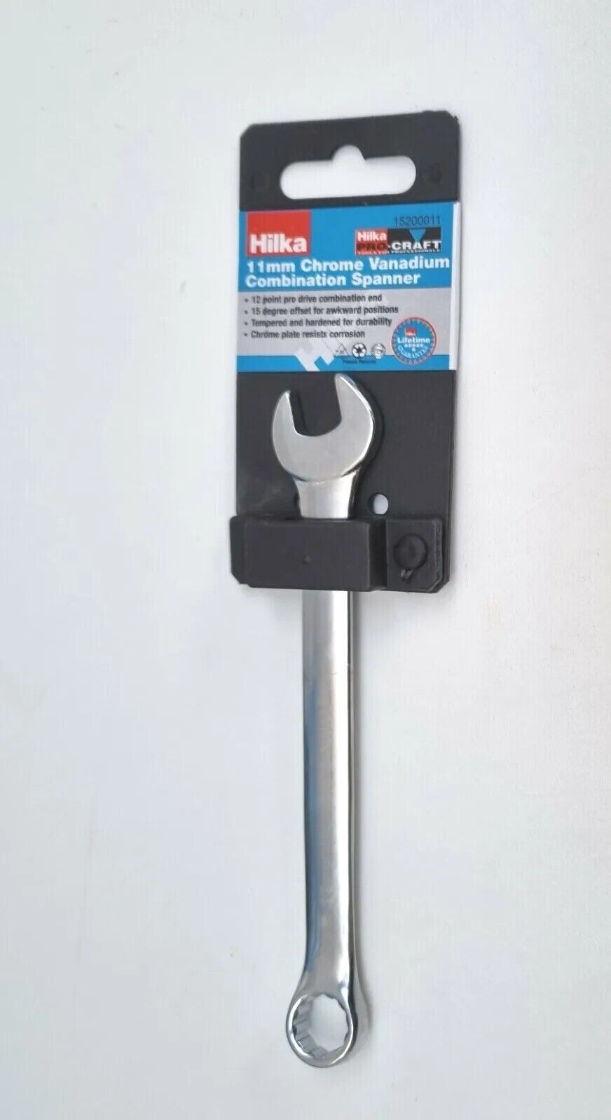 Hilka 11mm Chrome Vanadium Combination Spanner