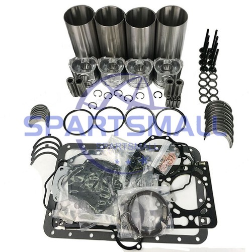 Overhaul Piston Rebuild Kit for Kubota Engine V2203 Case 1838 - Picture 1 of 1