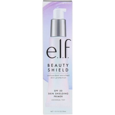*RARE FIND* e.l.f Beauty Shield SPF 50 Skin Shielding Primer, Universal Tint EXP