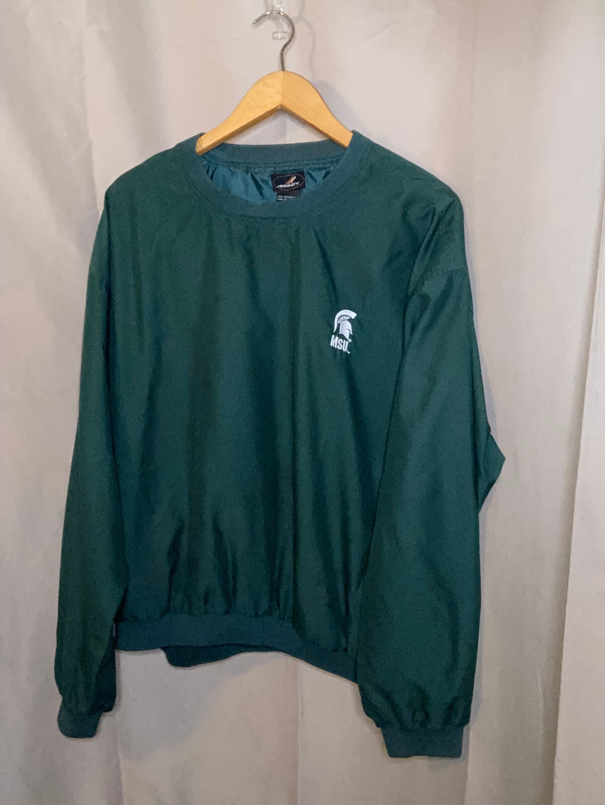 Affinity MSU Polyester/Nylon Pullover Long Sleeve… - image 2