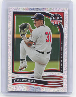 2024 Panini Stars & Stripes #66 Tyson Neighbors Sparkle