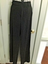 Vince Camuto Black Pant Pockets Straight Leg Tall 10 NWT Orig $375