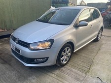 2009-2014 VW POLO MATCH 1.4 PETROL 5 DOOR IN SILVER LA7W BREAKING SPARES PARTS