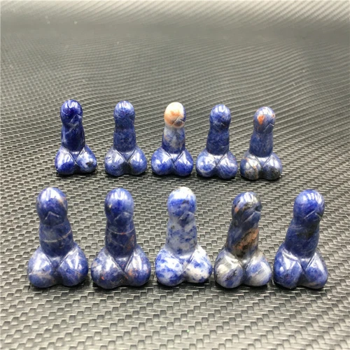 Wholesale Natural mix mini Penis Carved quartz Crystal Massager Wand Healing - Picture 75 of 296