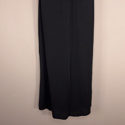 Small Rue21 Black Maxi Dress Sleeveless Stretch Lined Classic Goth | eBay