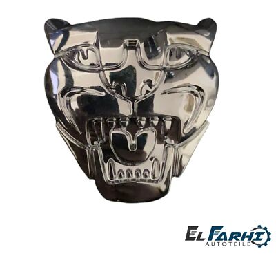 Jaguar Emblem Logo Typenschild Kühlergrill Badge 25373 NEU ORIGINAL