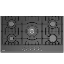 Empava 36" Gas Cooktop 5 Burners Stove NG/LPG Convertible Glass Cooker GC905