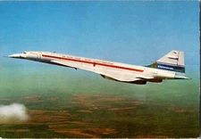 Postcard Aviation France Concorde Supersonic Passenger Jet Airliner [913]