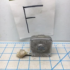 Vintage CRAFTSMAN Power Return Tape Measure 12 ft #39103 Blue Semi-Functioning