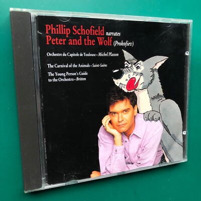 Phillip Schofield PROKOFIEV: PETER AND THE WOLF Classical Educational CD Britten