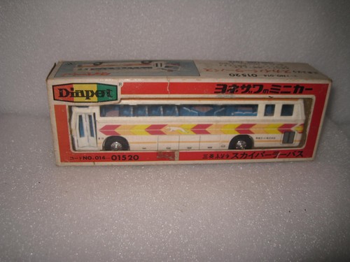 DIAPET YONEZAWA #B-35 Mitsubishi Fuso School Bus échelle 1/60 fabriqué au Japon dans sa boîte