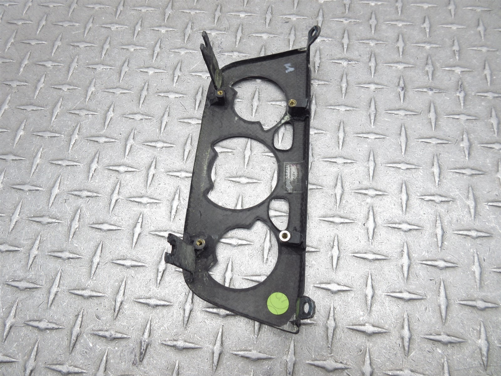 2008 Ferrari F430 Spider 68648400 Carbon Climate Control Air AC Dash Bezel Trim