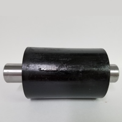 4'' x 6'' Steel Nose Roller with Shaft (Axle) for Roll Off Containers