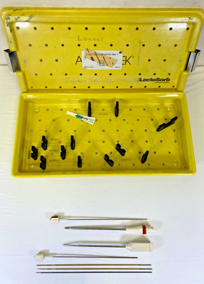 Set of 7 Zimmer Biomet Juggerknot 1.5mm Shoulder Cannulas & Obturators w/ Case