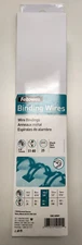 Fellowes Binding Wires 3/8" CRC 52541 Black 25 Count 9 Boxes