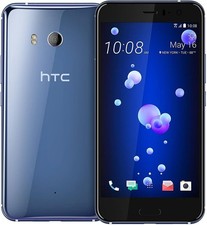 HTC U11 Plus 128GB Android Unlocked SIM 4G Amazing Silver Mobile Smartphone
