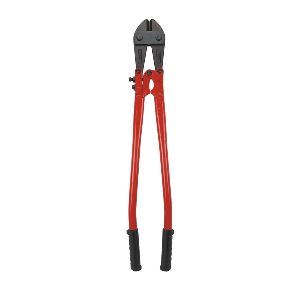 Klein 30 Inch Bolt Cutter Heavy Vinyl Grips Precision Cutting Tool Red Handles - Image 2 of 4