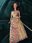Barbie Hawaiian Doll 1975 Vintage Mattel Flower Grass Skirt