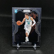 LaMELO BALL RC 2020-21 Panini Prizm Base Rookie Card #278 Charlotte Hornets