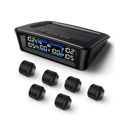 Tymate TM12 RV Tire Pressure Monitoring System, TPMS with USB/Solar Charge, 2...