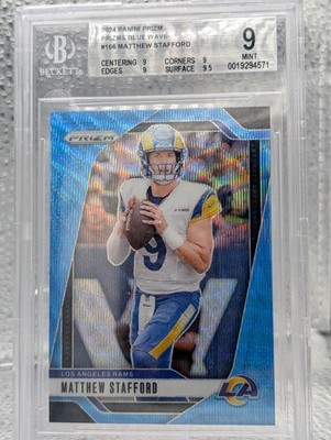 2024 Panini Prizm - Matthew Stafford #166 Blue Wave Prizm /230