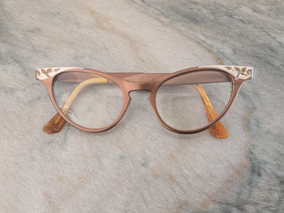 Copper Metal Vintage Eyeglasses for sale | eBay display picture 3