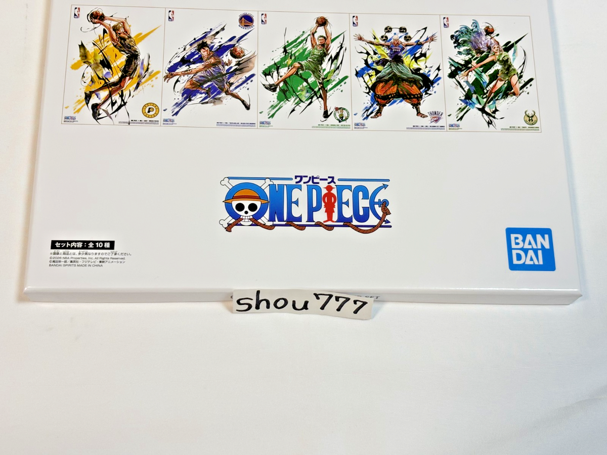 ONE PIECE & NBA Mini Poster Set 10 Sheets Limited Japan B4 size | eBay