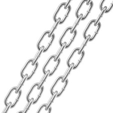 Sturdy Zinc Plated Chain 5/16in x 92ft 1667lb Capacity for Industrial Use