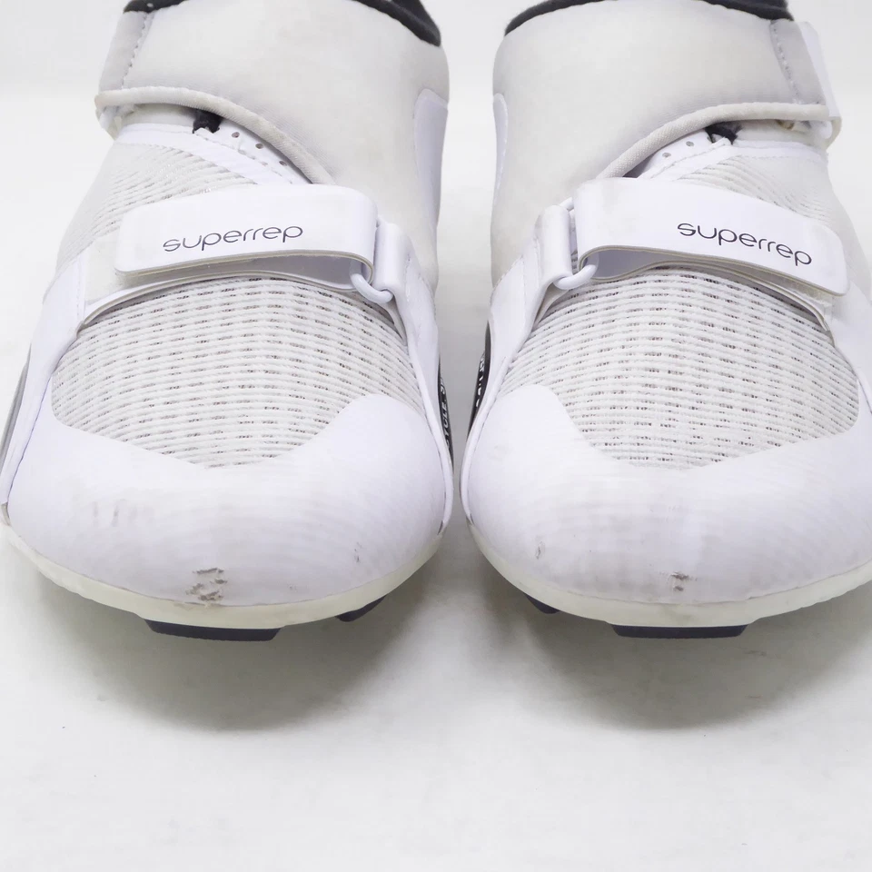 Nike SuperRep Ciclismo Mujer Blanco Negro Interior Zapatos EE. UU. 8.5 Foto 2 de 4