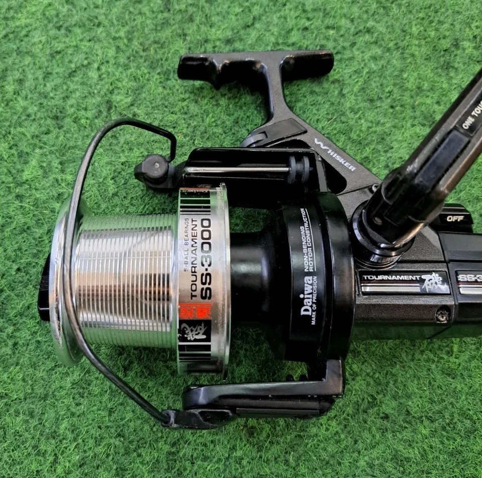 Daiwa SS 3000 Tournament Whisker Millionmax Entoh SS3000 Angelrolle Karpfenrolle - Bild 2 von 4