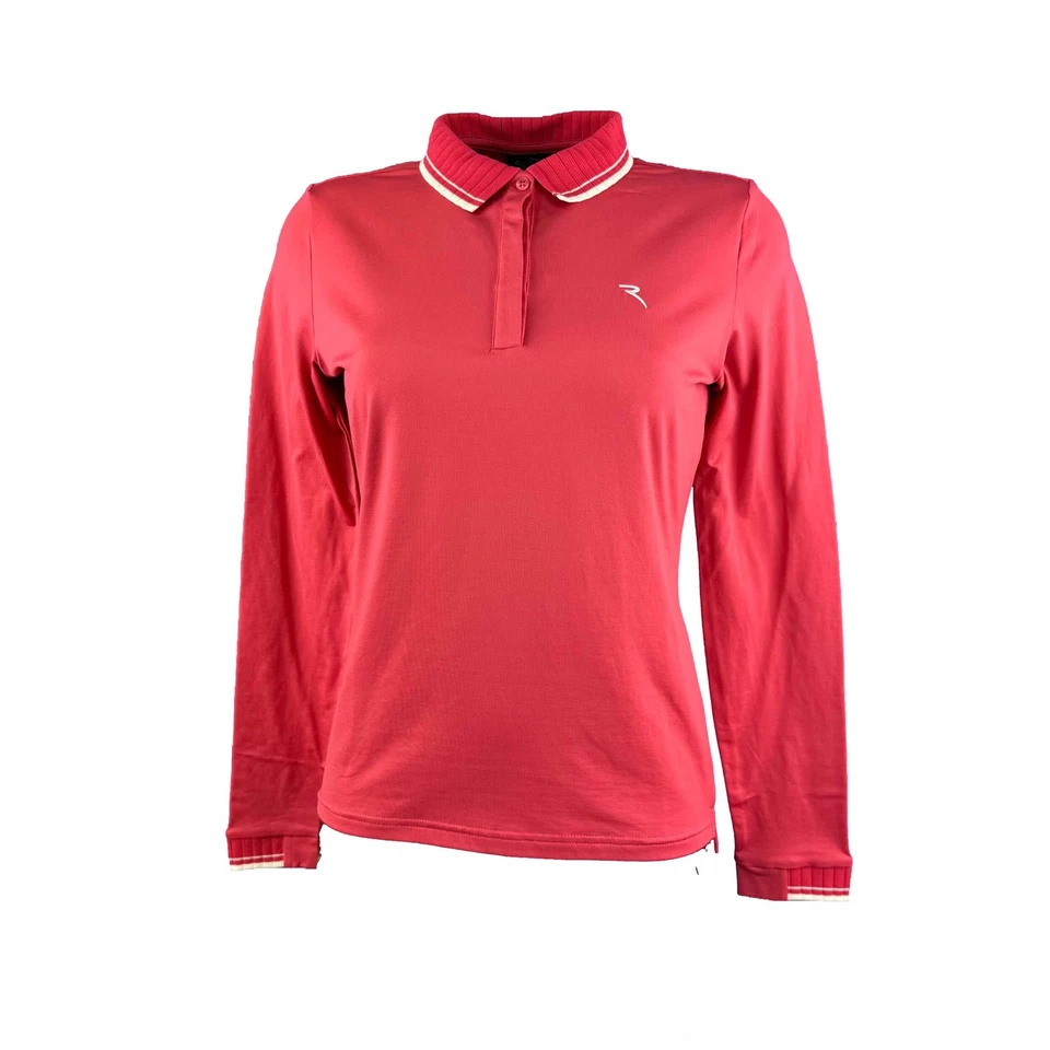 Chervo Damen lang Arm Poloshirt Polo Atma PRO THERM rot 7007 2.Wahl