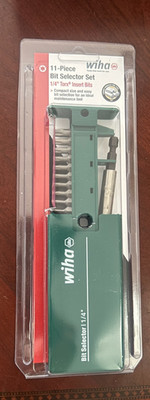 New Wiha Tools 79242 TORX Bit Selector, 10 Piece Set with Holder