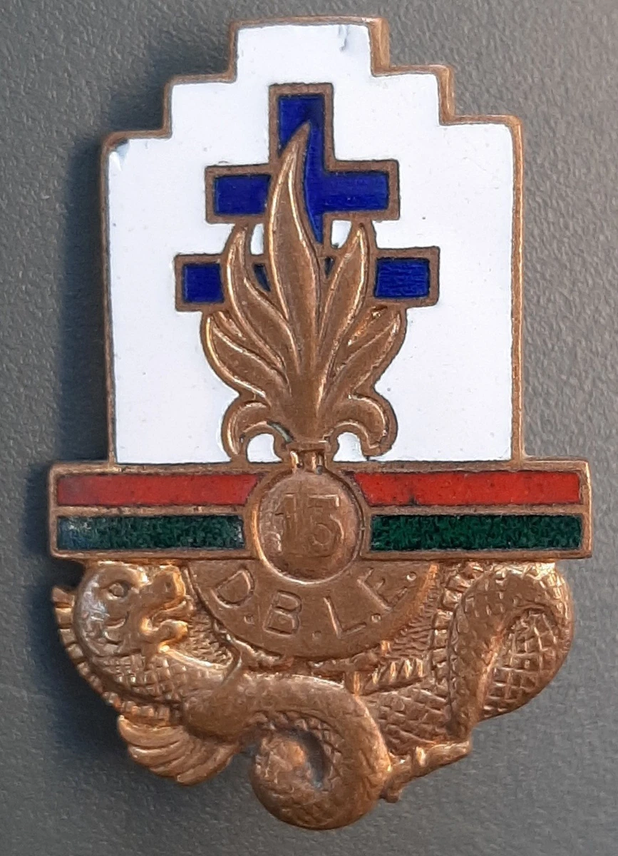 INSIGNE 257° CSM Commando Indochine LÉGION ÉTRANGÈRE Retirage Drago FFL