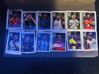 Complete Set of 12 2026 FIFA World Cup Soccer Stickers Panini Coca Cola Lot USA