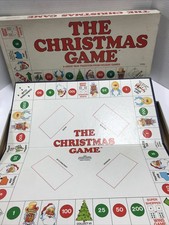 The Christmas Game Vintage Board Game Holiday Games 1980