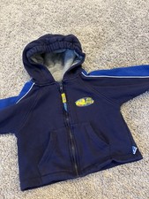 Vintage Big Bird Toddler Unisex Dark Navy Blue Jacket Sesame 24m 24 Months 