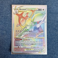 Arceus VSTAR 176/172 Brilliant Stars Secret Rainbow Rare Card on eBay